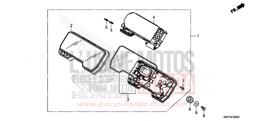 COMPTEUR CBR500RAK de 2019